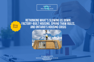 Rethinking Ontario Housing Delays