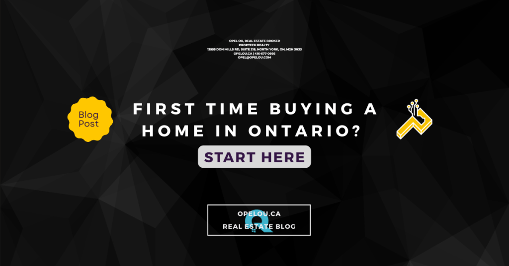 First Time Buying a Home in Ontario? Start Here. main image