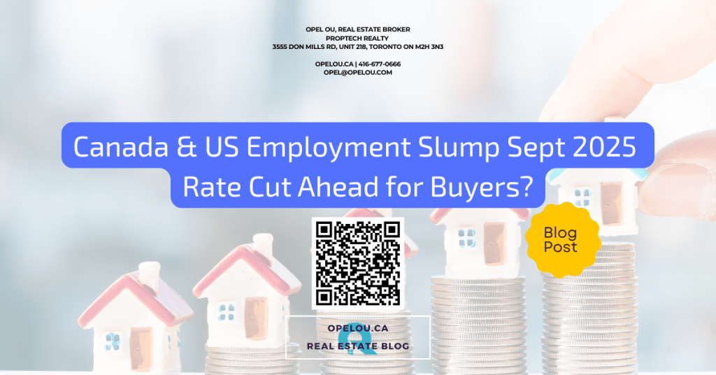 Canada & US Employment Slump Sept 2025 – Rate Cut Ahead for Buyers? main image